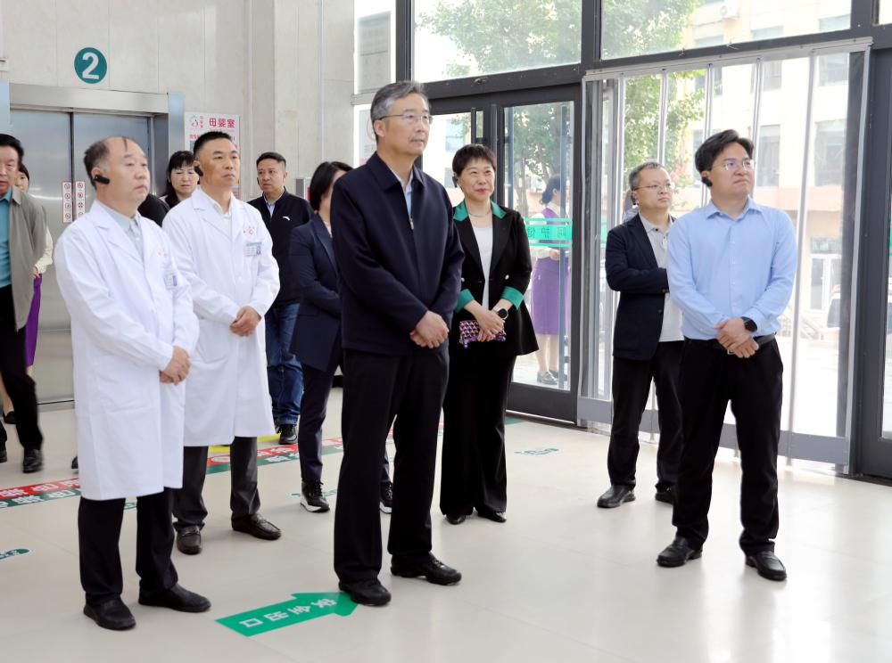 省卫生健康委党组书记、主任王现坤到石家庄市调研督导紧密型县域...